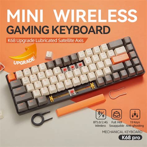 New K Mechanical Keyboard Mini Keys G Bt Wireless Gaming Mechanical Keyboard Hot