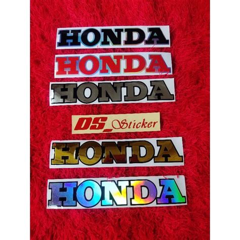 Jual Sticker Honda Cutting Shopee Indonesia