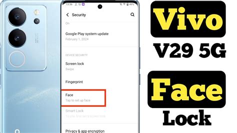 How To Set Face Lock In Vivo V29 Vivo V29 Me Face Lock Kaise Set