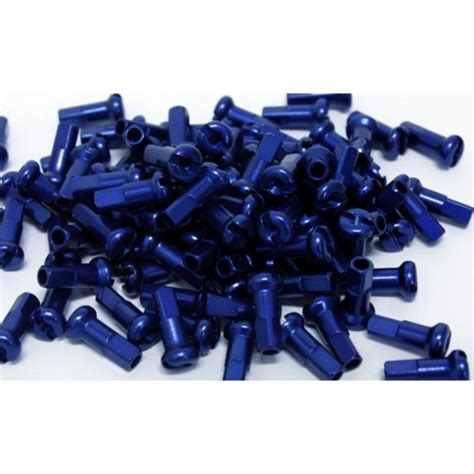 Dt Swiss Aluminium Mm Nippels Blue X