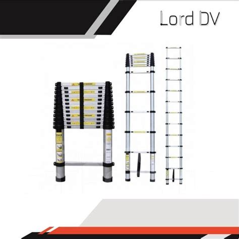 Лестница телескопическая 3,8м - Инструменты и строительное оборудование ...