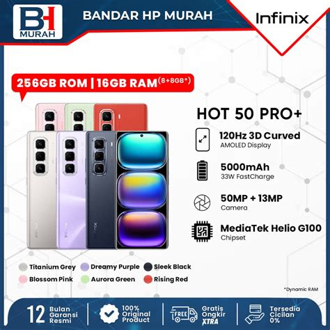 Jual Infinix Hot Pro GB NFC Up To GB Extended RAM Inch D Curved Hz
