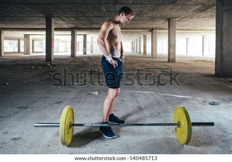 Side View Man Naked Torso Standing Stock Photo 540485713 Shutterstock