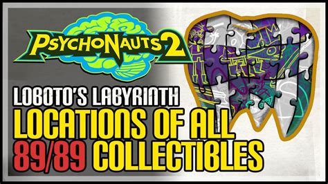 Psychonauts 2 Loboto S Labyrinth All Collectibles YouTube