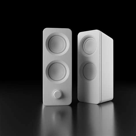 Table Speaker 3d Model Cgtrader