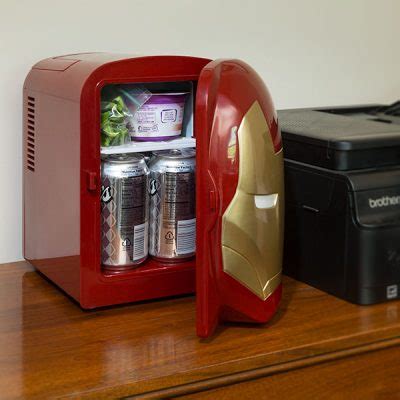 Marvel Comics Iron Man Mini Fridge - GeekAlerts