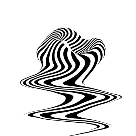 Premium Photo | Abstract wave concept black and white illustration black and white waves wave ...