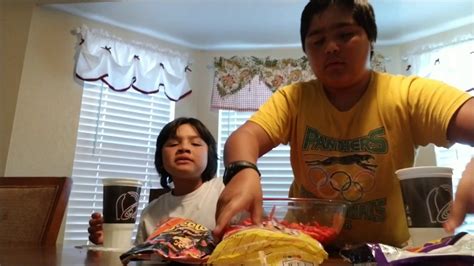 Hot Cheeto Challenge YouTube