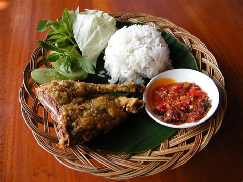 Bebek Goreng Indonesian Food Eat Local Food Pecel Bali Food Asian