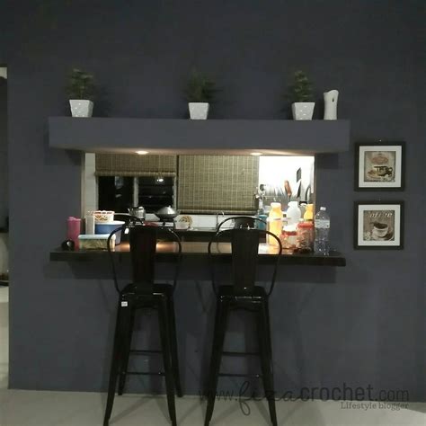 Contoh Kabinet Dapur Kaunter Bar