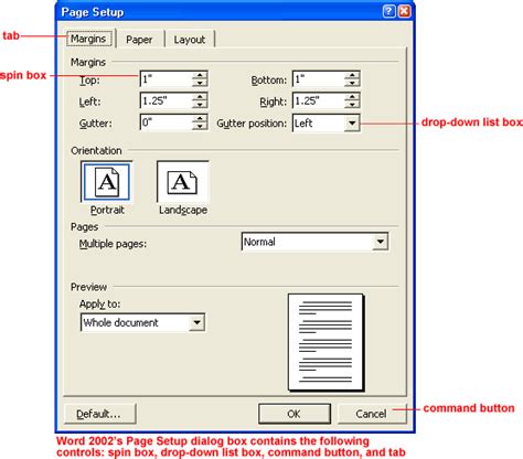 Office XP Basics Dialog Boxes And Wizards