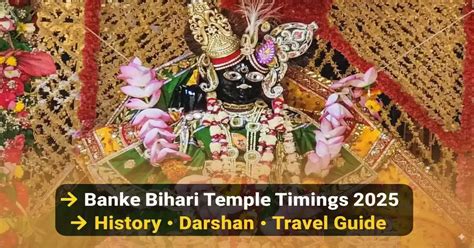 banke bihari temple vrindavan timings  itahasa tharashana samaya fata