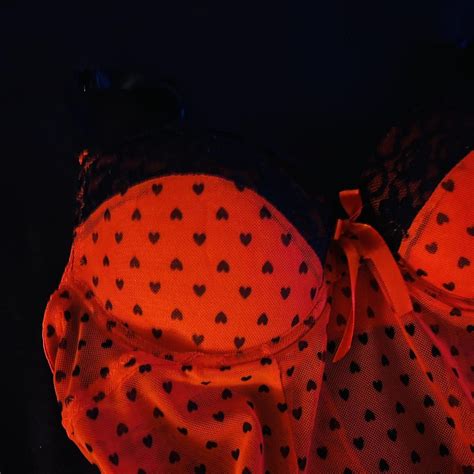 Red Slip Dress Lingerie Thrifted Vintage Depop