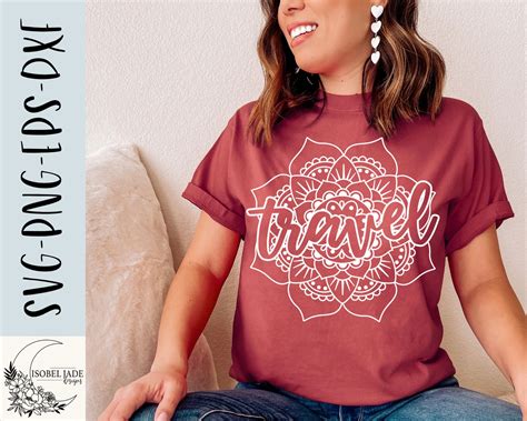 Travel Mandala Svg Vacation Svg Travel Svg Boho Svg Vacay Etsy