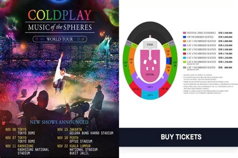 Awas Ketipu Ternyata Tiket Dan Seatplan Konser Coldplay Yang Beredar