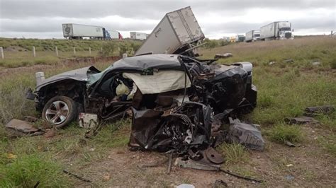 Fallece mujer en choque múltiple en la carretera Laredo Monterrey MVS