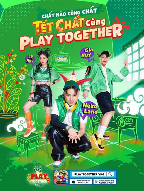Play Together VNG Khám phá Tết Chất cùng loạt hot TikToker đình đám