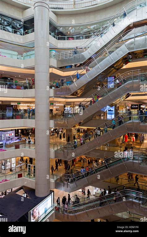 Chinese Shopping Mall Interior Hi Res Stock Photography And Images Alamy