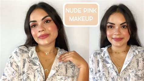 NUDE PINK MAKEUP YouTube