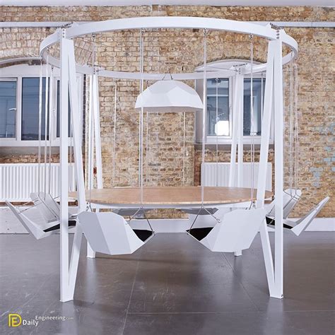 Top Lovely Relaxable Swing Table Design Ideas Daily Engineering