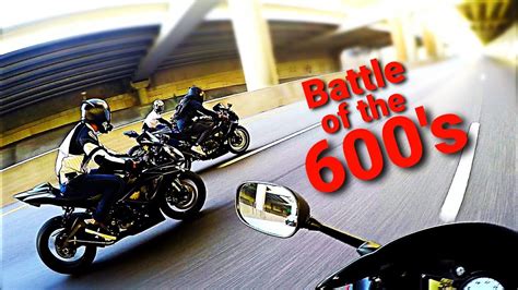 Yamaha Vs Suzuki 04 R6 Vs 07 Gsxr 600 Vs 18 R6 Vs Bolt On 08