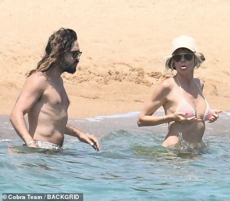 Heidi Klum Flaunts Her Figure In A Pink Bikini During Holiday In Sardinia With Husband Tom