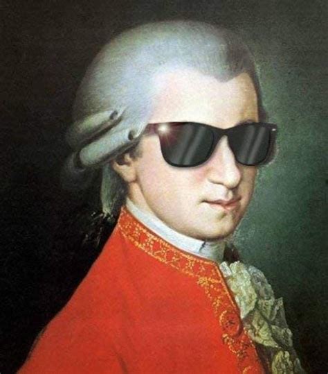 Funny Wolfgang Amadeus Mozart Sunglasses Vivid Imagery | Etsy