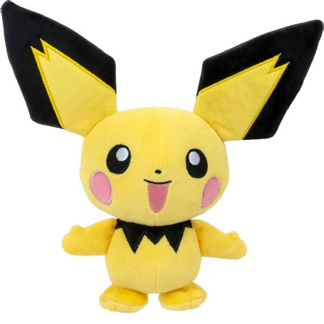 Peluche De Pichu N1 Peluches Oficiales Mexico