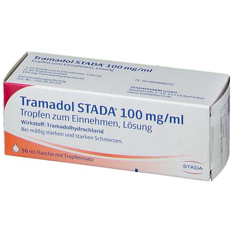 Tramadol Stada Mg Ml Tropfen Ml Mit Dem E Rezept Kaufen Shop