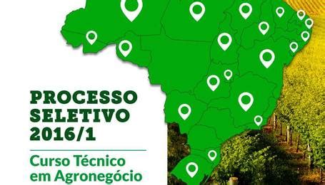 Processo Seletivo Curso Tai Cnico Em Agronega Cio Senar Sergipe