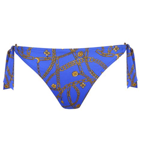 Primadonna Swim Olbia Bikini Hose mit Seitlichen Bändern Electric Blue Annadiva