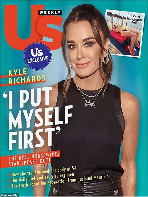 Kyle Richards Says She S In The Best Shape Of Her Life Amid Mauricio