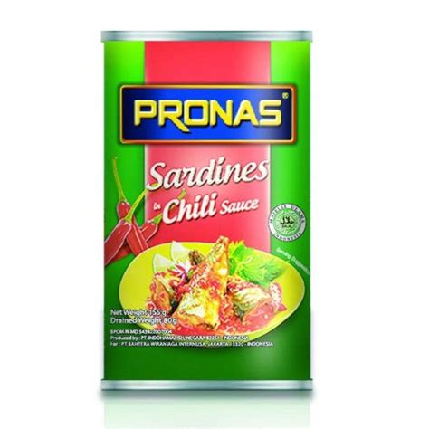 Pronas Sardines Chili Sauce G Lazada Indonesia