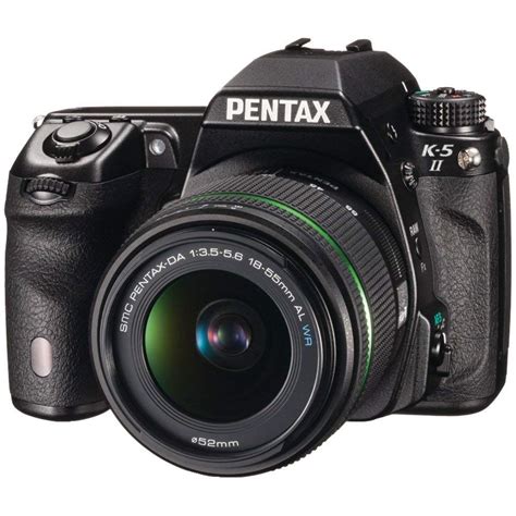 Pentax K 5 II Digital SLR Camera With SMC DA 18 55mm F 3 5 5 6 AL WR