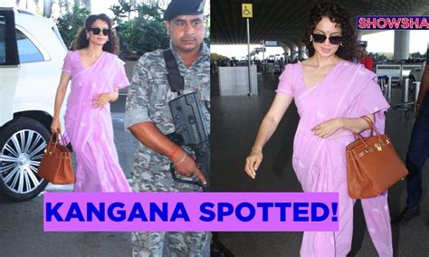 Kangana Ranaut Has A Fun Conversation With Paps As She Arrives At