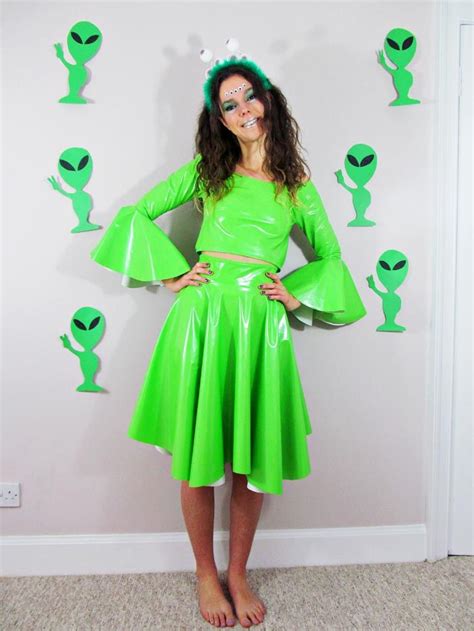 Jessthetics Diy Alien Costume Alien Costume Women Alien Costume