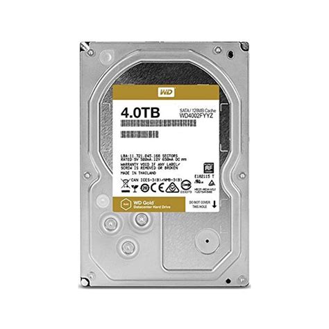 هارد دیسک اینترنال وسترن دیجیتال مدل Western Digital Gold WD4003FRYZ ...