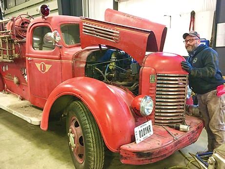 Old fire truck well cared for - Columbus Messenger