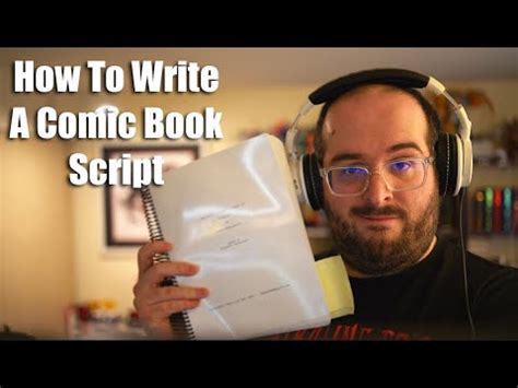 How To Write A Comic Book Script YouTube