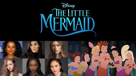 Eugene West Buzz: The Little Mermaid Live-action 2023 Cast Sisters