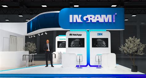 INGRAM Exhibition Stand 3d Booth Design Event Behance