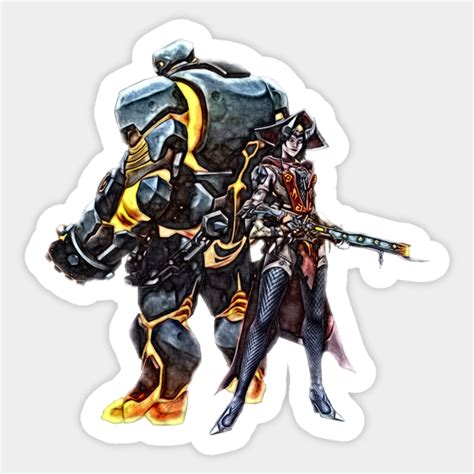 Overwatch Ashe Warlock Halloween Skin - Overwatch - Sticker | TeePublic