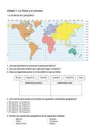 Descubre Los Mejores Ejercicios De Coordenadas Geogr Ficas Longitud Y