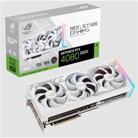 Asus Rog Strix Geforce Rtx Super Gb Gddr X White Oc Edition