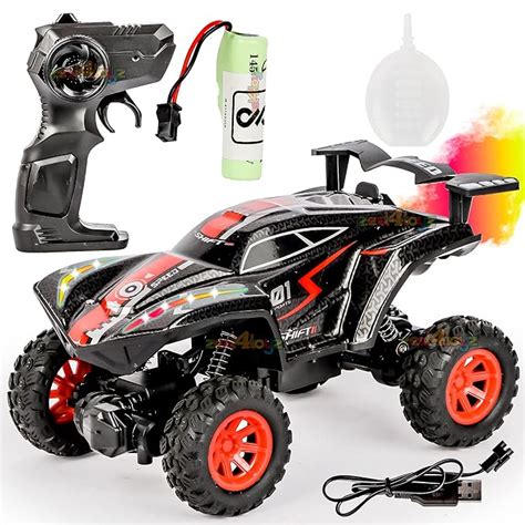 Zest 4 Toyz Remote Control Car Water Mist Spray Smoke Effect Off Road