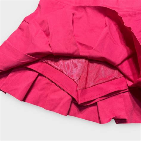 Dolls Kill Hot Pink Mini Skirt Size M Built In Shorts Depop