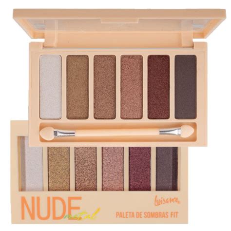 Paleta De Sombras Nude Metal Luisance L1106 Atacado Distribuidora JCF Distribuidora JCF