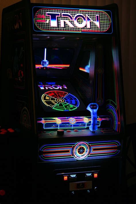 Madddscience The Famous Tron Arcade Game In The 1980s Included Both