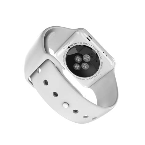 Apple Watch Edition Series 3 White 3D Model $30 - .3ds .c4d .fbx .lwo ...