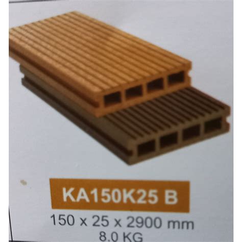 Jual Decking Kayu Wpc Lantai Outdoor Tipe Ka K B Harga Perbatang